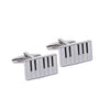 Silver Piano Novelty Cufflinks-CL1844 - Bundle Bus