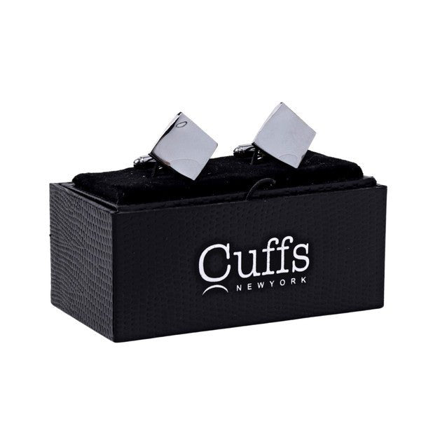 Silver Unique Square Cufflinks-CL1825 - Bundle Bus