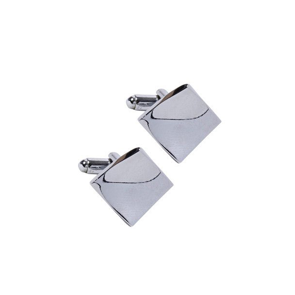 Silver Unique Square Cufflinks-CL1825 - Bundle Bus