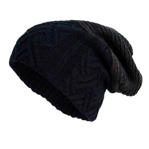 Slouchy Oversized Baggy Winter Beanie Hat - SLK6028 - Bundle Bus