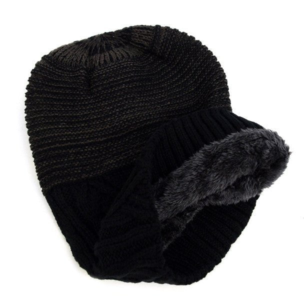 Slouchy Oversized Baggy Winter Beanie Hat - SLK6028 - Bundle Bus