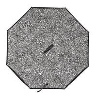 Snow Leopard Double Layer Inverted Umbrella- IUM18088-BK - Bundle Bus