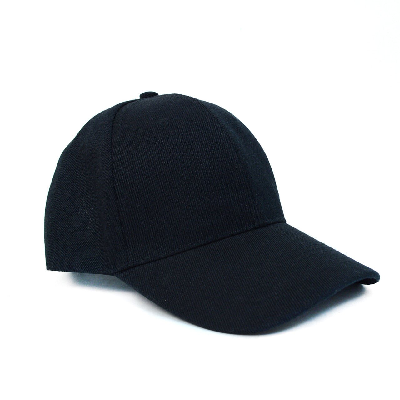 Solid Adjustable Baseball Cap with Velcro Strap - CAP2 - Bundle Bus