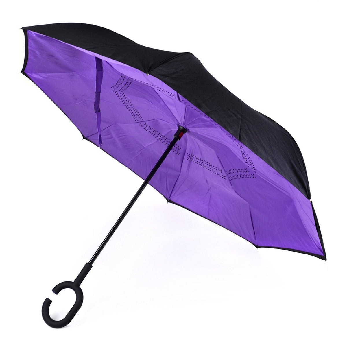 Solid Color Double Layer Inverted Umbrella - UM18055 - Bundle Bus