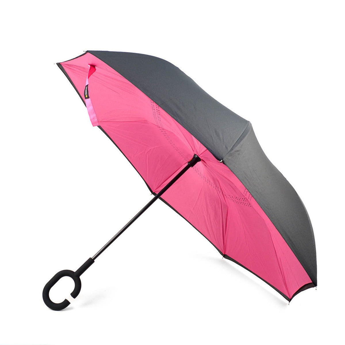 Solid Color Double Layer Inverted Umbrella - UM18055 - Bundle Bus