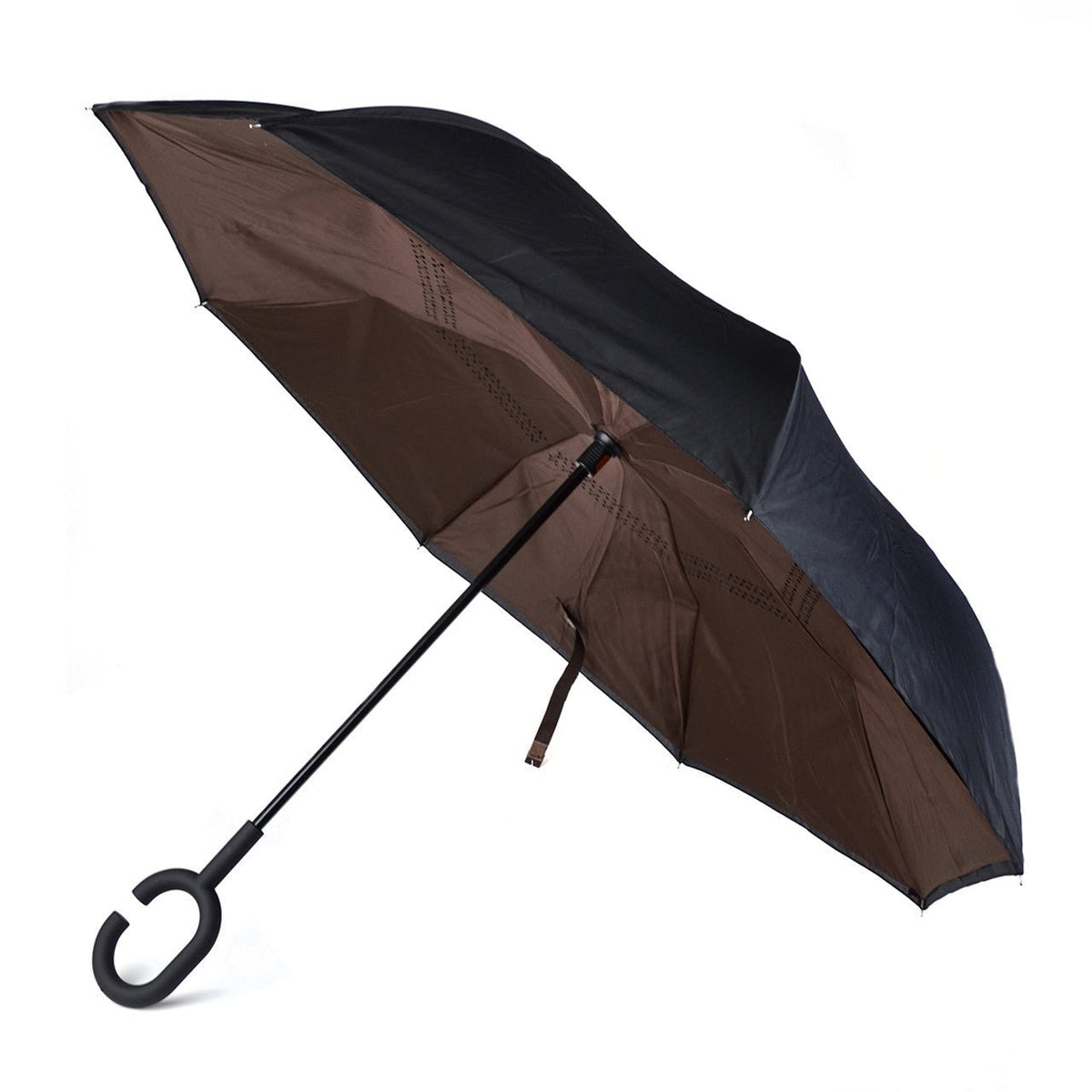 Solid Color Double Layer Inverted Umbrella - UM18055 - Bundle Bus