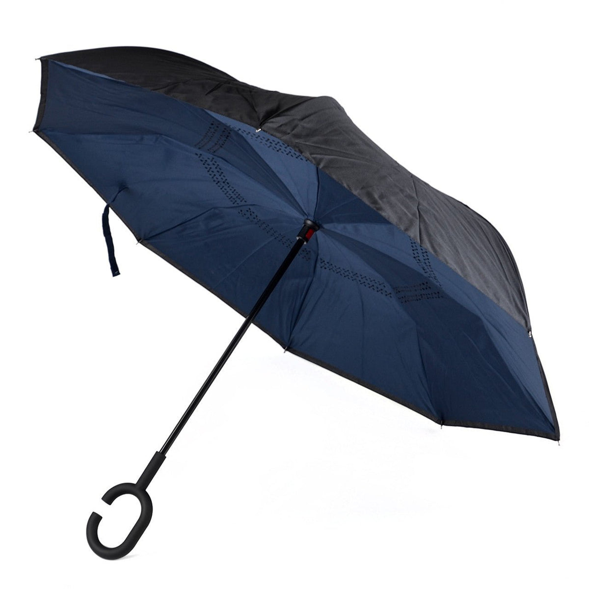 Solid Color Double Layer Inverted Umbrella - UM18055 - Bundle Bus