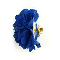 Solid Mini Bouquet Clutch Back Flower Lapel Pins F1001 - Bundle Bus