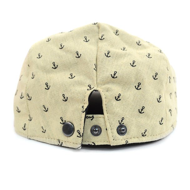 Spring/Summer Anchor Pattern Ivy Hat with Snap Button - ISS1815/16 - Bundle Bus