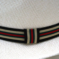 Spring/Summer Classic Woven Fashion Trilby Fedora Hat with Multi Color Band -FSS17127 - Bundle Bus