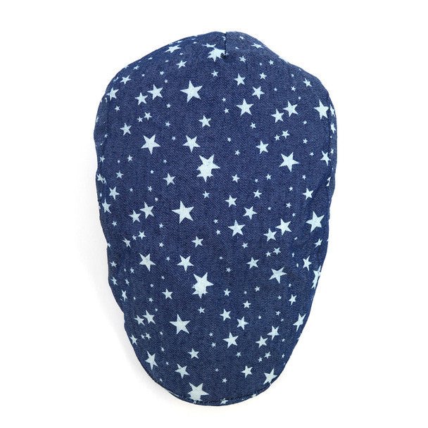 Spring/Summer Denim Star Print Casual Ivy Hat - ISS1814 - Bundle Bus