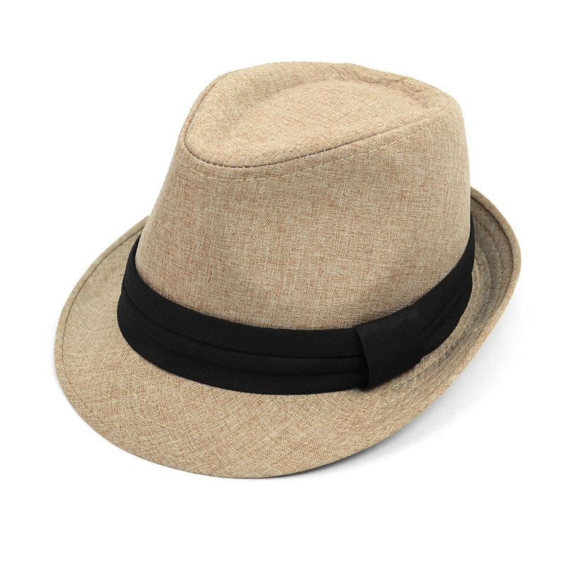 Spring/Summer Fashion Trilby Fedora with Black Band -FSS17116 - Bundle Bus