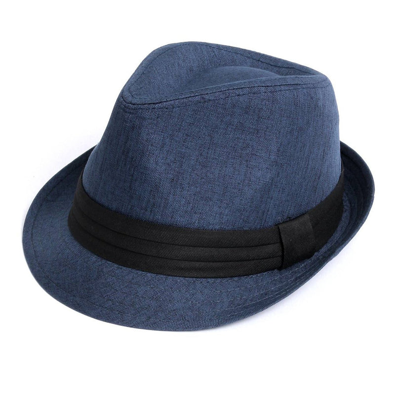 Spring/Summer Fashion Trilby Fedora with Black Band -FSS17116 - Bundle Bus