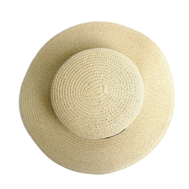 Spring/Summer Flat Top Wide Brim Women's Hat -- LFH190100 - Bundle Bus