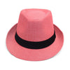 Spring/Summer Herringbone Fashion Trilby Fedora - FSS17104 - Bundle Bus