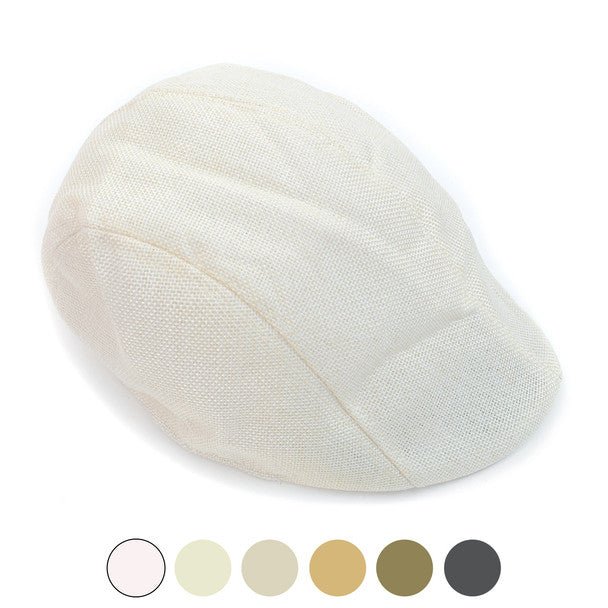 Spring/Summer Linen Classic Ivy Hat - ISS1818 - Bundle Bus