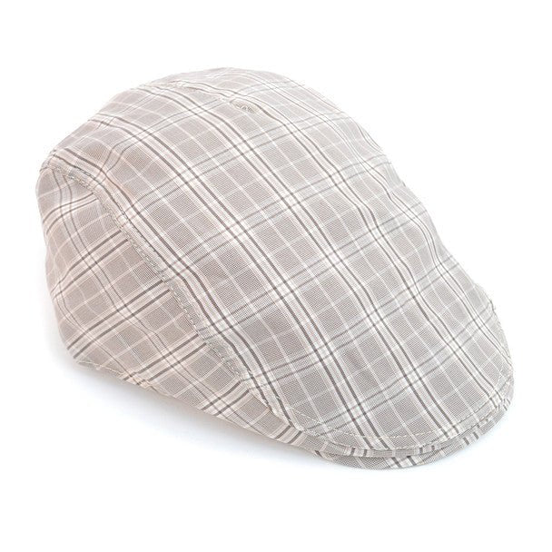 Spring/Summer Plaid Classic Ivy Hat - ISS1810 - Bundle Bus