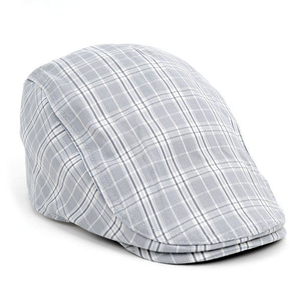 Spring/Summer Plaid Classic Ivy Hat - ISS1810 - Bundle Bus