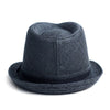 Spring/Summer Short Brim Banded Fedora Hat - H180604 - Bundle Bus