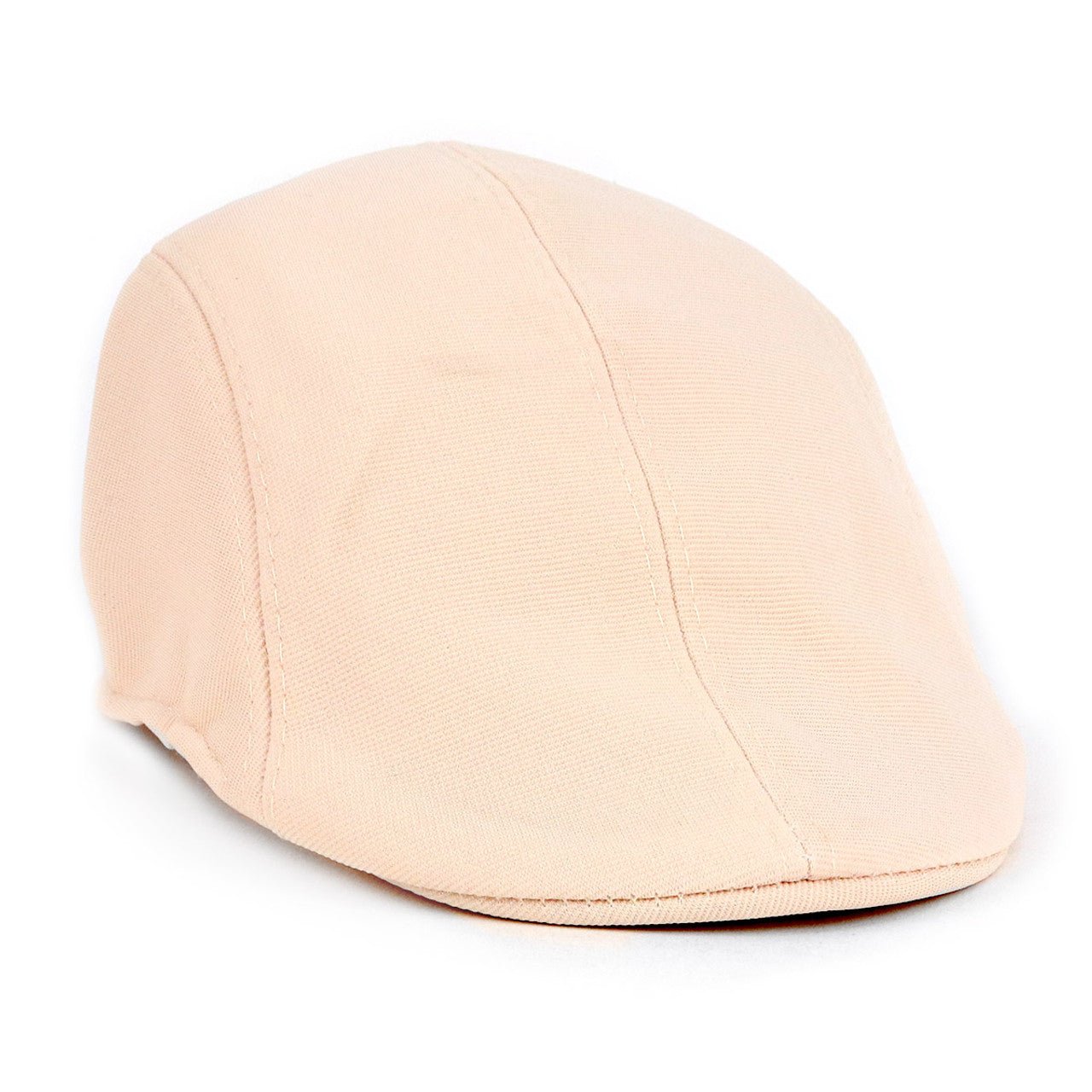 Spring/Summer Solid Color Flat Hat ISS1819 - Bundle Bus