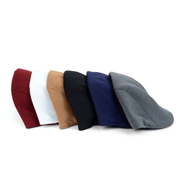 Spring/Summer Solid Color Flat Hat ISS1819 - Bundle Bus