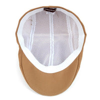 Spring/Summer Solid Color Flat Hat ISS1819 - Bundle Bus