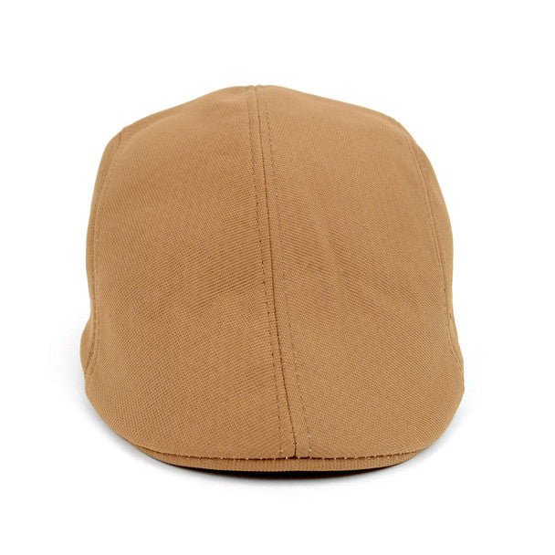 Spring/Summer Solid Color Flat Hat ISS1819 - Bundle Bus