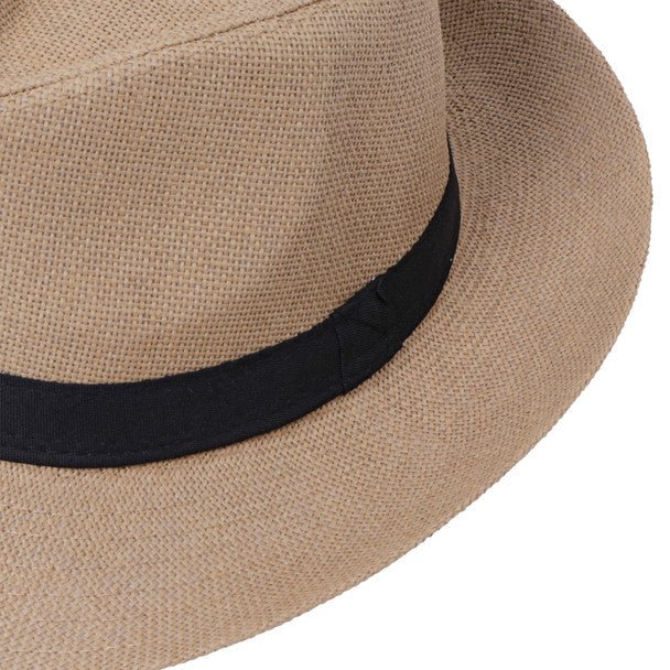 Spring/Summer Wide Brim Fedora Hat - H180601 - Bundle Bus