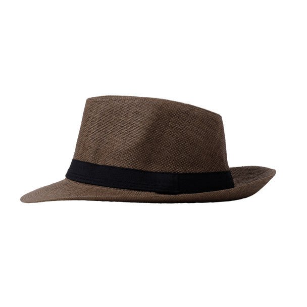 Spring/Summer Wide Brim Fedora Hat - H180601 - Bundle Bus