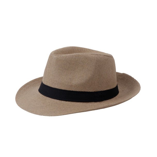 Spring/Summer Wide Brim Fedora Hat - H180601 - Bundle Bus