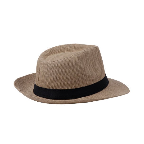 Spring/Summer Wide Brim Fedora Hat - H180601 - Bundle Bus