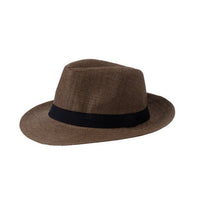 Spring/Summer Wide Brim Fedora Hat - H180601 - Bundle Bus