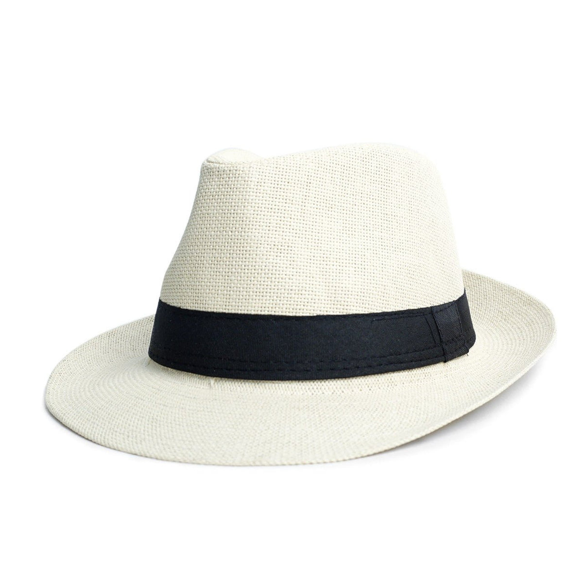 Spring/Summer Wide Brim Fedora Hat - H180601 - Bundle Bus