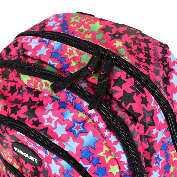 Star Pattern Pink Novelty Backpack-NVBP-32 - Bundle Bus