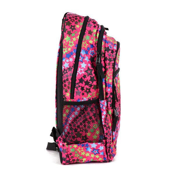 Star Pattern Pink Novelty Backpack-NVBP-32 - Bundle Bus