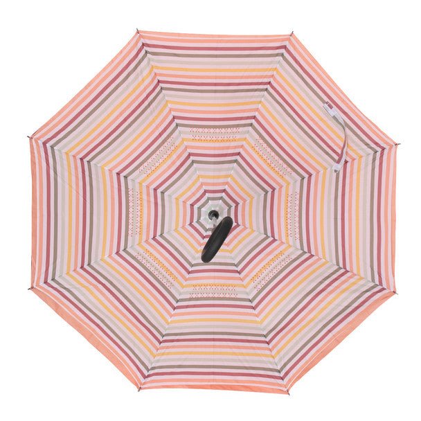 Stripe Reverse Open Inverted Umbrella- IUM18112-CRL - Bundle Bus