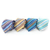 Striped Dots Microfiber Poly Woven Tie - MPW5921 - Bundle Bus