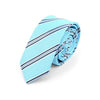 Striped Microfiber Poly Woven 2.25" Slim Tie - MPWS5901 - Bundle Bus