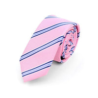 Striped Microfiber Poly Woven 2.25" Slim Tie - MPWS5901 - Bundle Bus