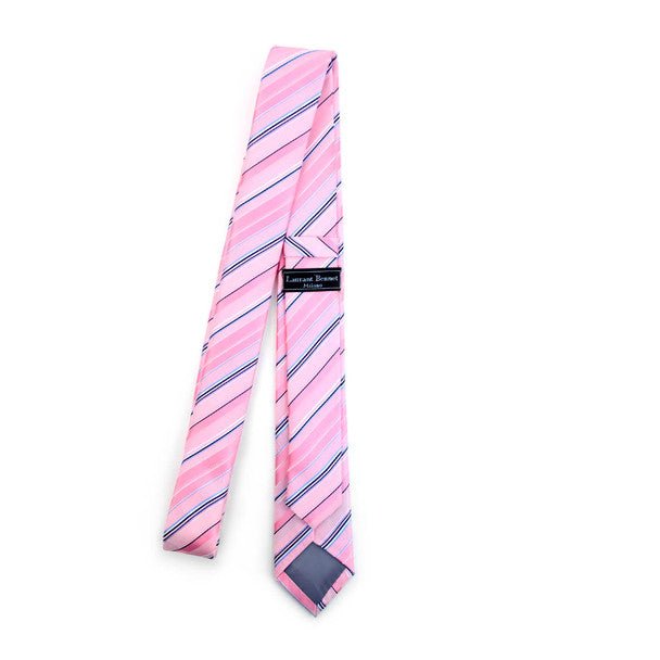 Striped Microfiber Poly Woven 2.25" Slim Tie - MPWS5904 - Bundle Bus