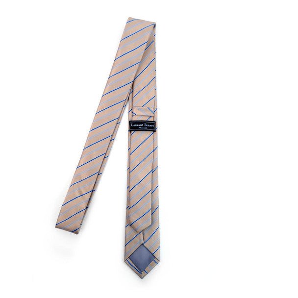 Striped Microfiber Poly Woven 2.25" Slim Tie - MPWS5905 - Bundle Bus