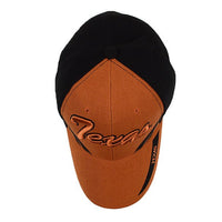 Texas Brown & Black 3D Embroidered Baseball Cap, Hat EBC10304 - Bundle Bus