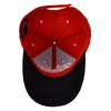 Texas Red & Black 3D Embroidered Baseball Cap, Hat EBC10288 - Bundle Bus