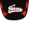 Texas Red & Black 3D Embroidered Baseball Cap, Hat EBC10288 - Bundle Bus