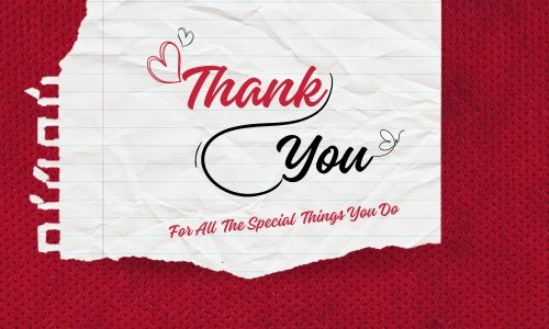 Thank You #4 Greeting - Bundle Bus