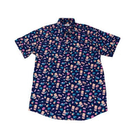 Tiki Party - Men's Short Sleeve Stretch - Bundle Bus