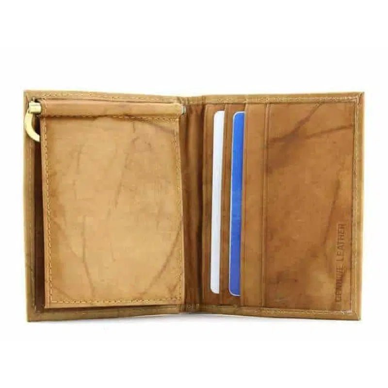 Top Grain Cowhide Money Clip Wallet Style : 15111 - Bundle Bus