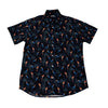 Tropical Birds and Palms - Men's Short Sleeve Stretch - Bundle Bus