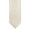 White Microfiber Poly Woven 2.25" Slim Panel Tie MPPW1612-WHT - Bundle Bus