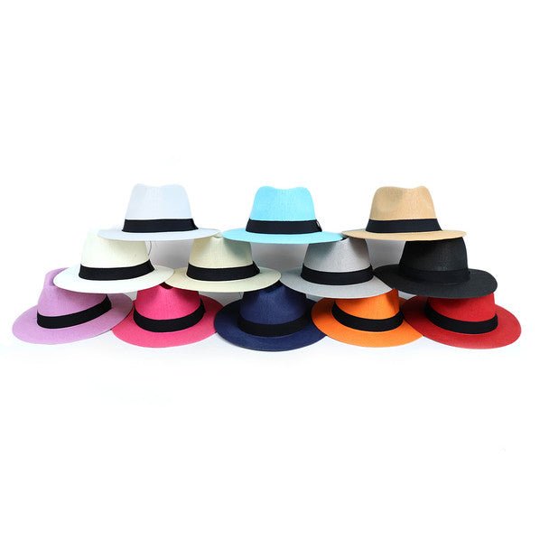 Wide Brim Fedora Hats - H190409 - Bundle Bus